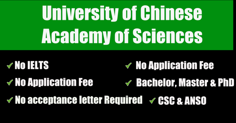 University of Chinese Academy of Sciences (UCAS) Scholarship 2024-Fully funded