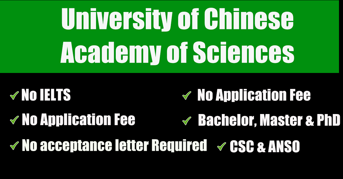 University Of Chinese Academy Of Sciences (UCAS) Scholarship 2024-Fully ...